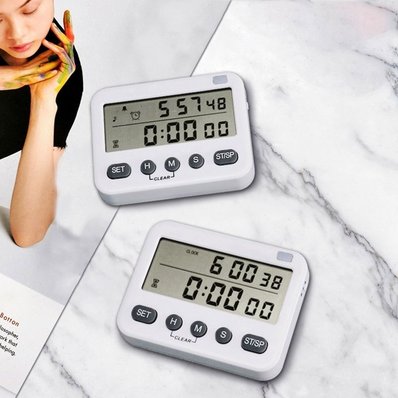 Digital Timer Positive Countdown Reminder With Vibration