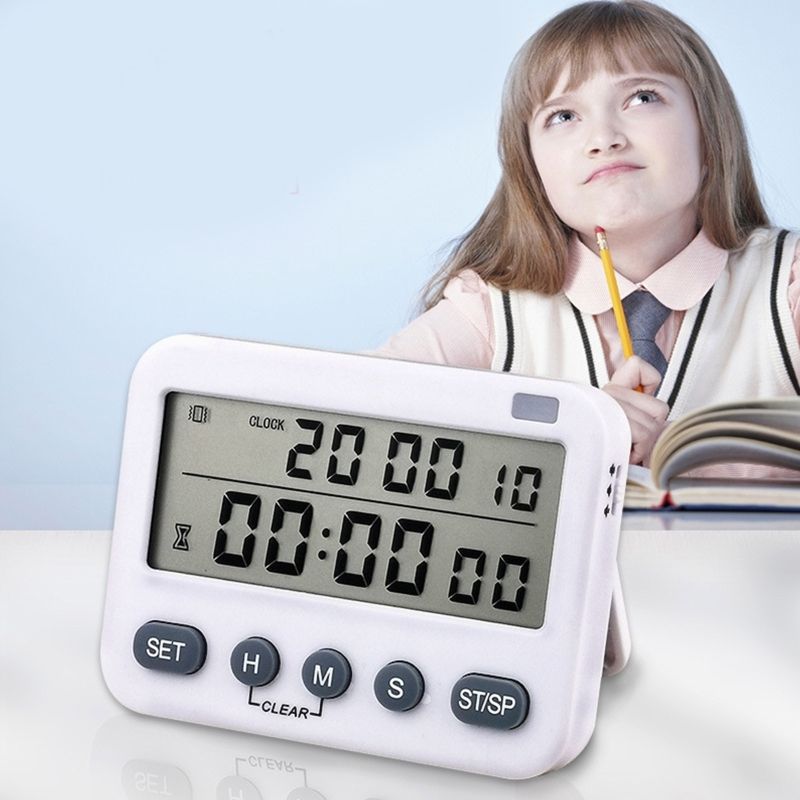 Digital Timer Positive Countdown Reminder With Vibration