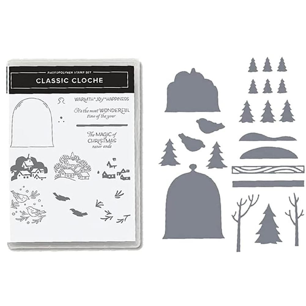 Flower Clear Stamps Cutting Dies DIY Scrapbooking Cards