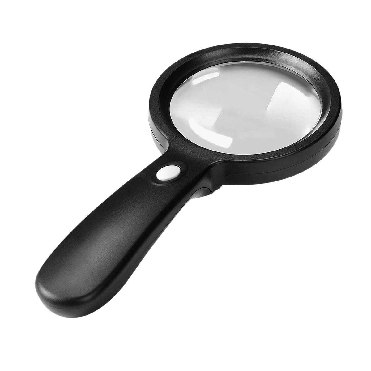 Handheld Lighted Magnifying Glass 10X Lens For Seniors