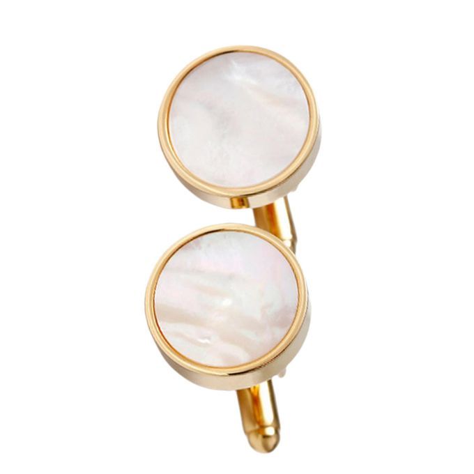 Mens Cufflinks Shirt Tuxedo Cuff Links For Wedding Gift Gold