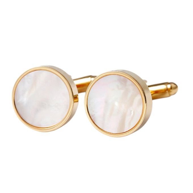 Mens Cufflinks Shirt Tuxedo Cuff Links For Wedding Gift Gold