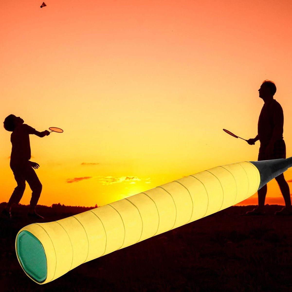 Badminton Grip Tape Tennis Racket Overgrip Band Yellow