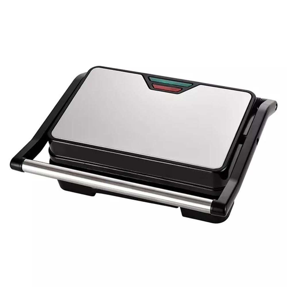 Panini Maker Household Stainless Steel 850W High Power Nonstick Pan Steak Machine Sandwich Machine Barbecue Machine Breakfast Machine