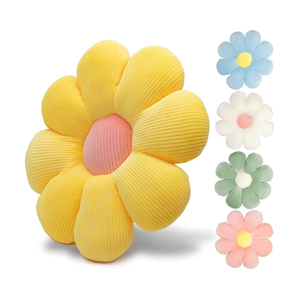 Home Decor Flower Pillow - Decorative Pillows, Flo