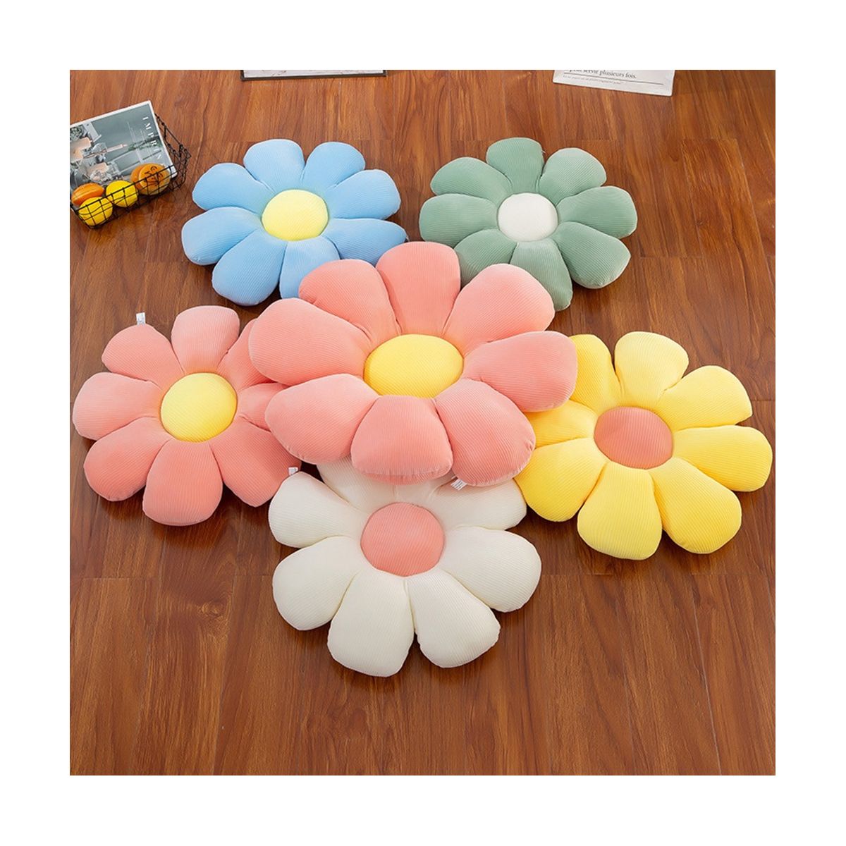 Home Decor Flower Pillow - Decorative Pillows, Flo