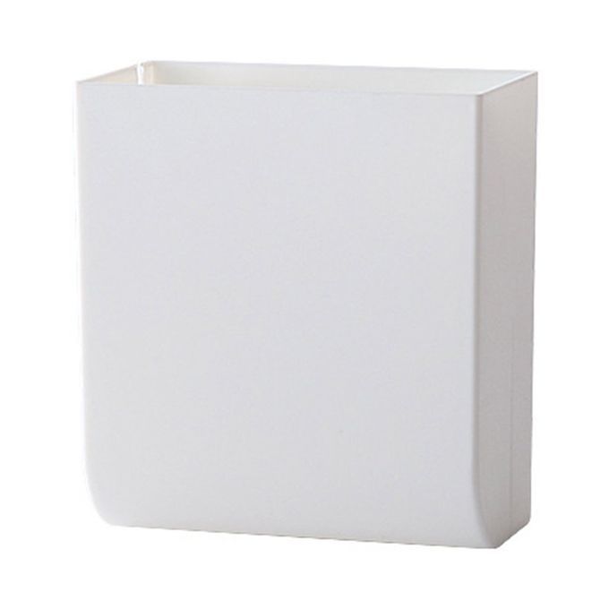 Remote  Ontrol Storage Box Wall Hanging Organizer Multi-fun Tional Box-white