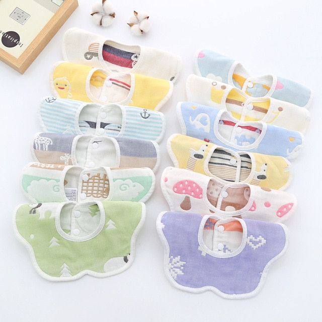 Bibs Babies Bear Burp Cloths Infant Baby Saliva Towel
