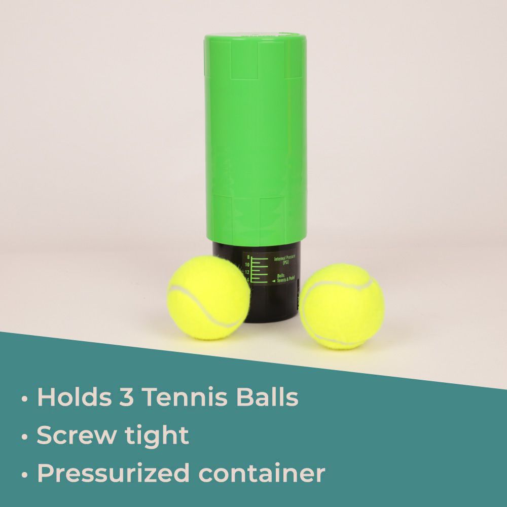 Tennis Ball Saver - Pressurized Tennis Ball Storag