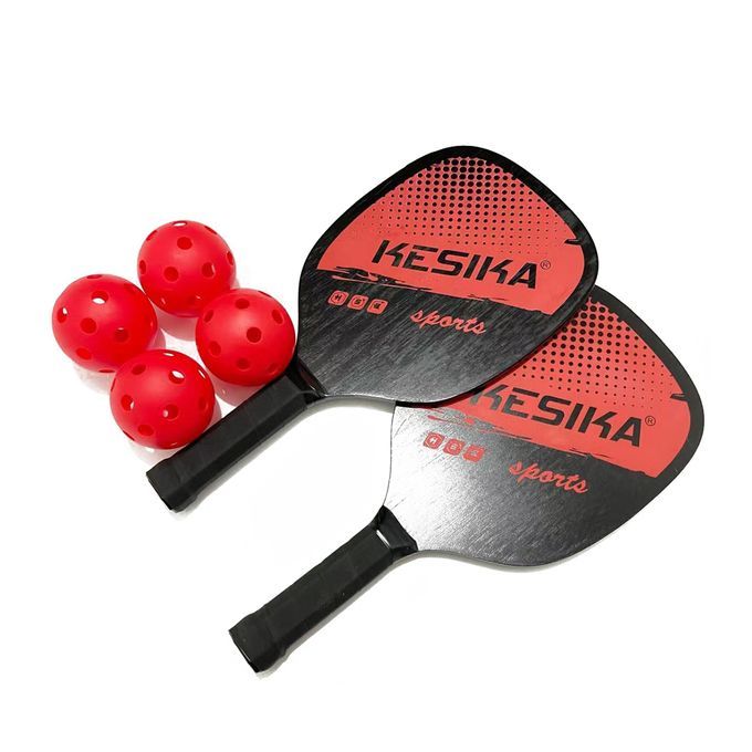 Pickleball Paddle Set Pickleball Rackets Ball Set 2 Rackets
