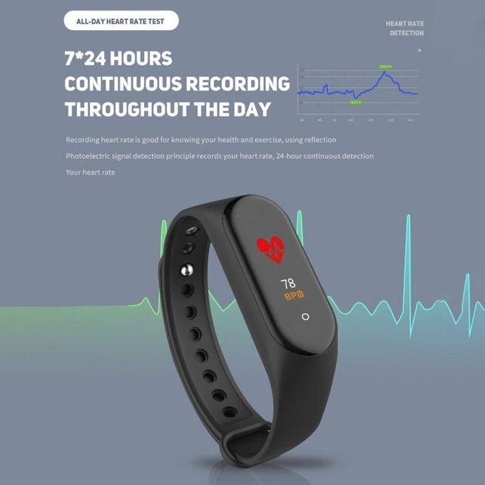 Color Touch Screen Heart Rate Pressure Sleep