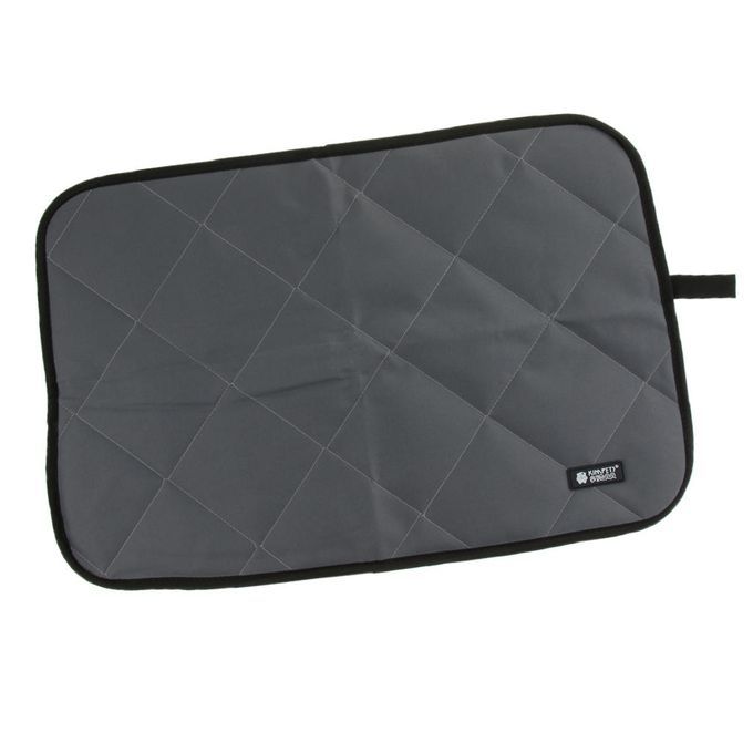 Waterproof Car Bucket Seat Pad Protector Dogs Cats Cover Mat M Gray
