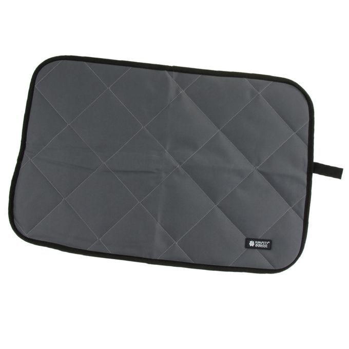 Waterproof Car Bucket Seat Pad Protector Dogs Cats Cover Mat M Gray