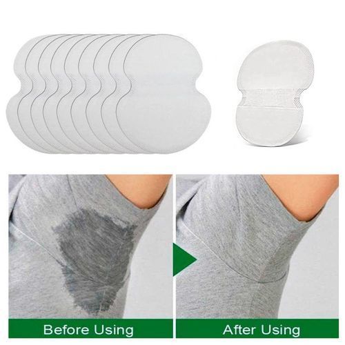 Underarm Sweat Pads Armpit Pads Deodorant 10 Pcs (5 Pack)
