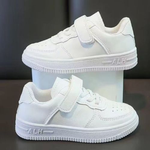 Children's Boys And Girls Comfortable Breathable Casual Sneakers - White