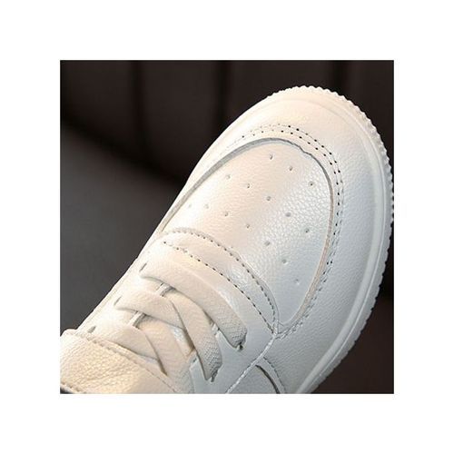 Children's Boys And Girls Comfortable Breathable Casual Sneakers - White