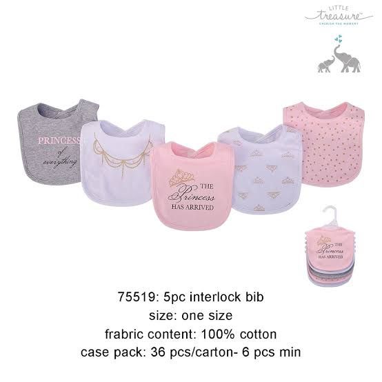 5pcs Baby Boy Bib Set
