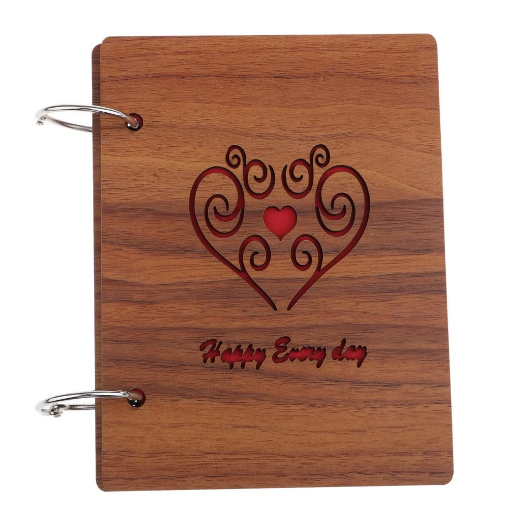 Scrapbook Photo Album Wood 1