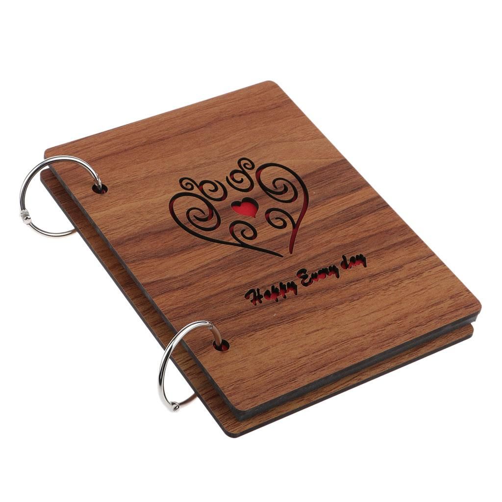 Scrapbook Photo Album Wood 1