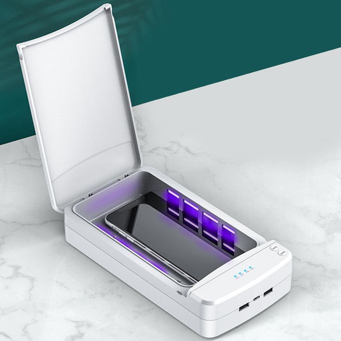 UVC Ultraviolet Sterilizer Sanitizer Box A White Glass Lamp