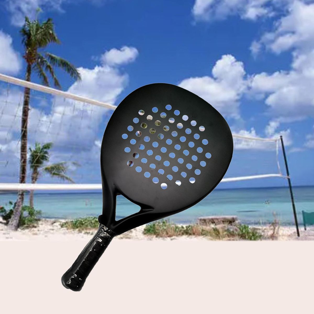 Platform Tennis Paddle Racket  Grip, Shock