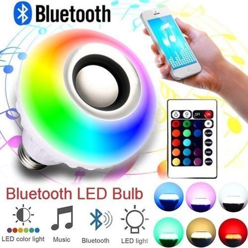 SOLID 2 IN 1 5D SMART LED MUSIC BULB HOME DECOR