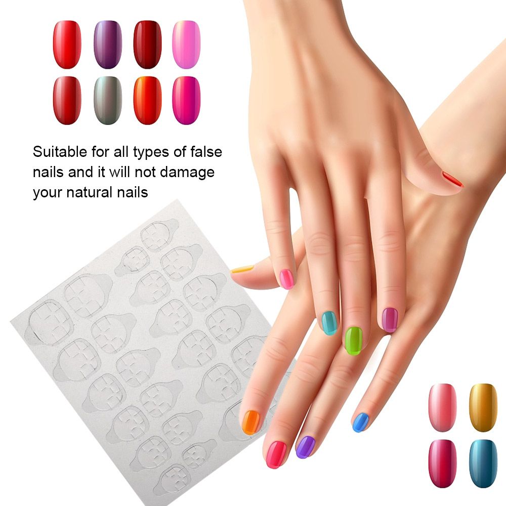 240pcs Nail Adhesive Glue Tapes Nail Tabs