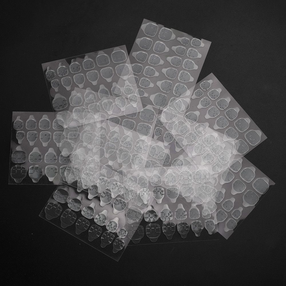 240pcs Nail Adhesive Glue Tapes Nail Tabs