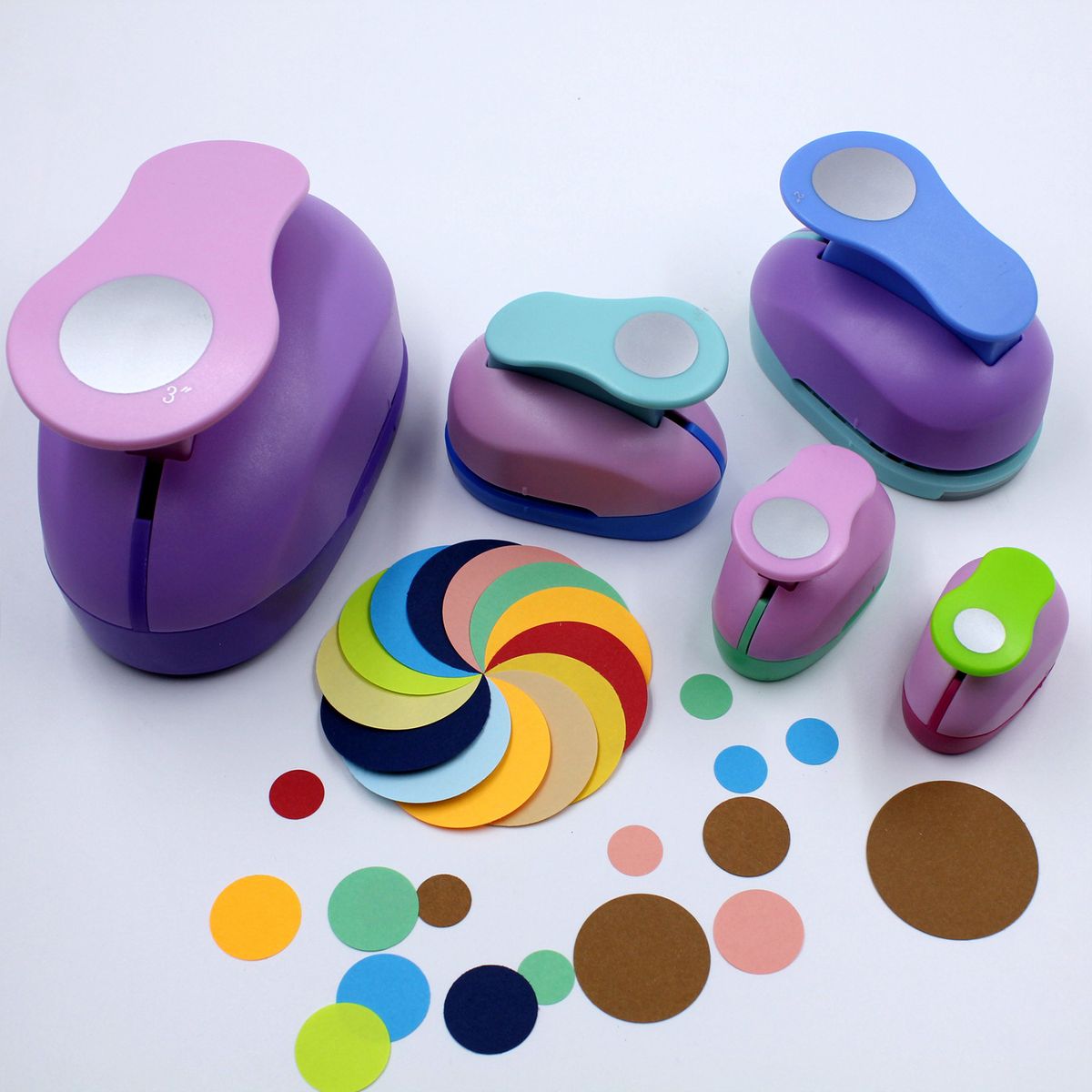 50mm Craft Hole Circle Punch Handmade Scrapbook Paper