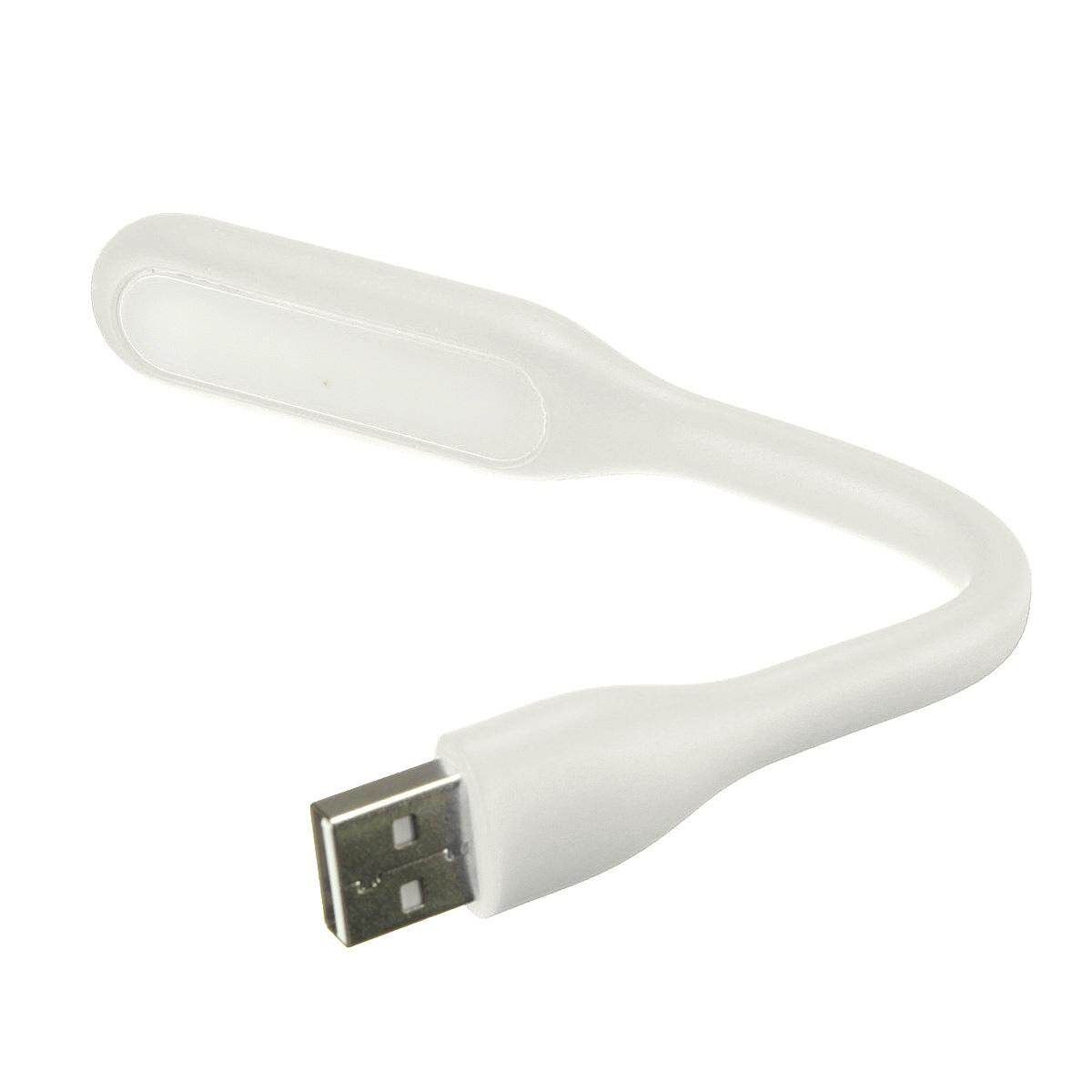 4Pcs Flexible USB LED Light Lamp For Computer Keyboard Reading Notebook PC Laptop (White)