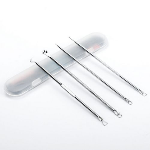 4PCS  Blackhead Remover Pimple Popper Tool Kit