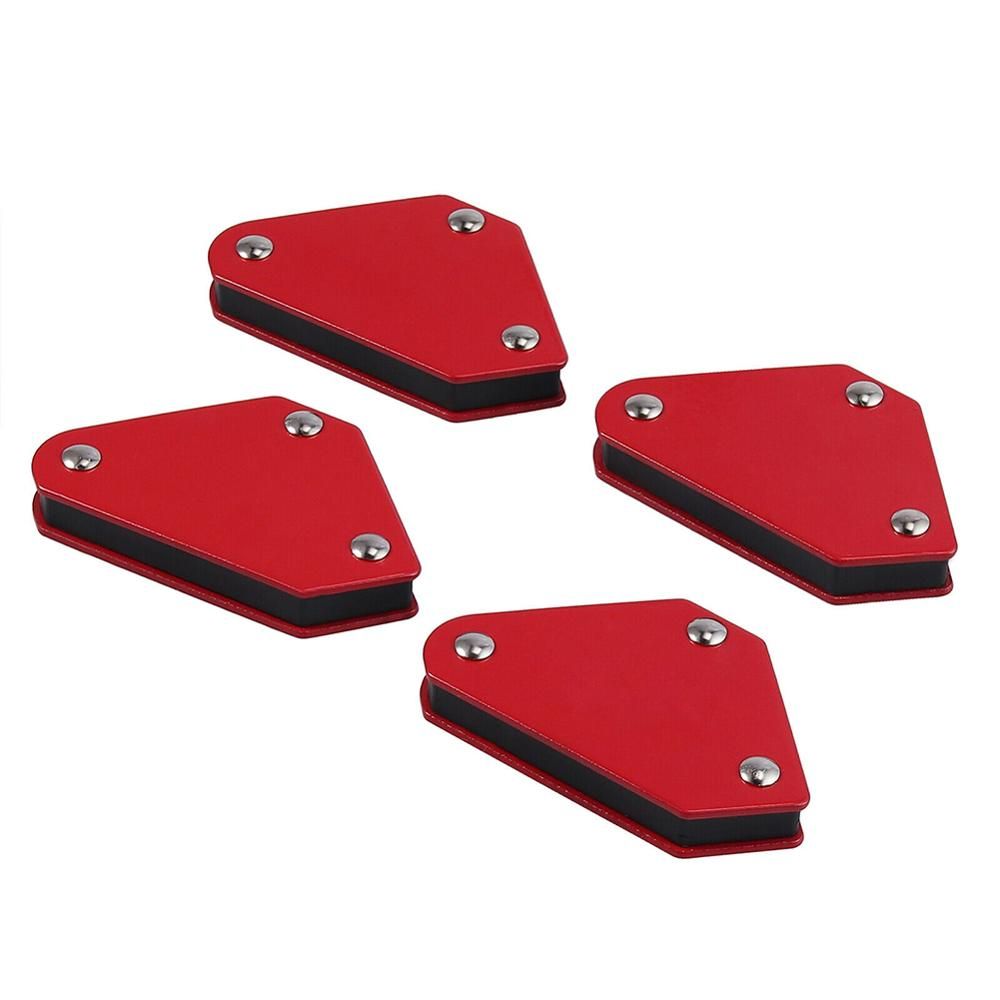 1/4PCS Welding Magnets Square Holder Clamp 45 90 135 9LB