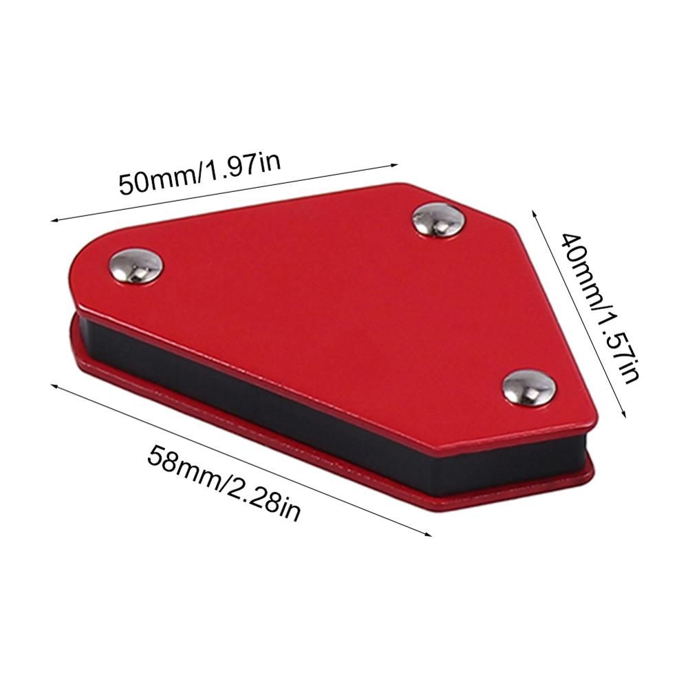 1/4PCS Welding Magnets Square Holder Clamp 45 90 135 9LB