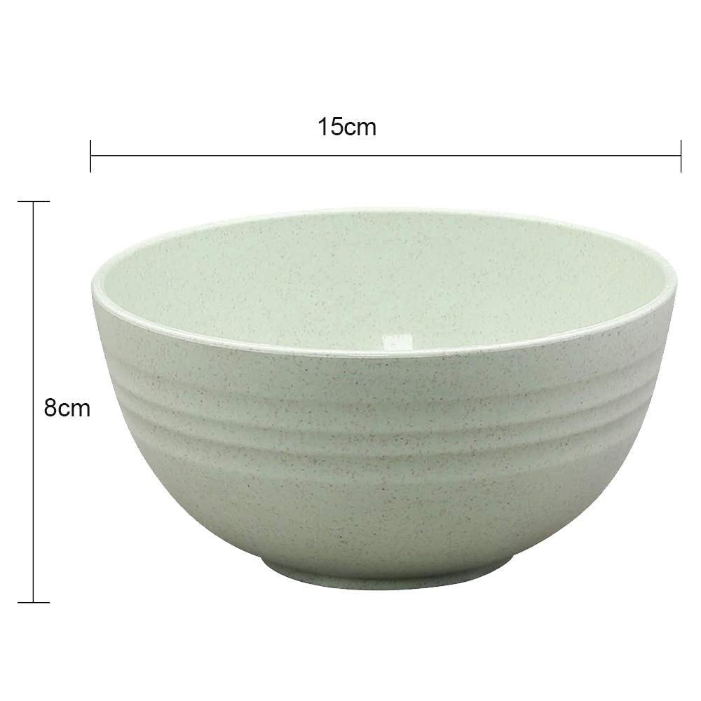 Cereal Bowls-24 OZ Wheat Straw Fiber Lightweight Bowl Sets 4 - Can Be Use on Dishwasher & Microwave-for Rice,Soup Bowls