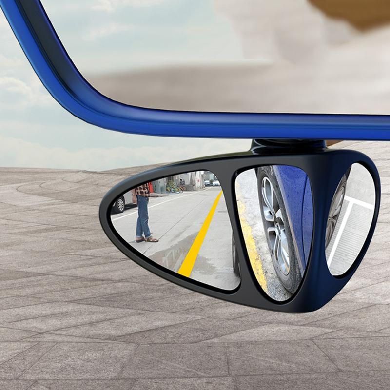 3 in 1 Rotation Three Sided Blind Spot Mirror Left