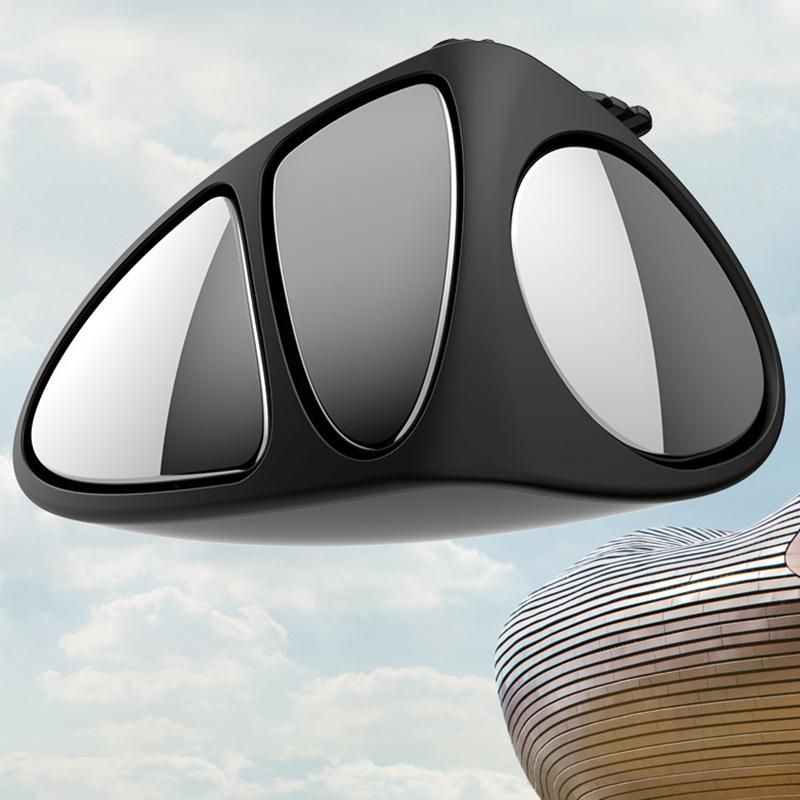 3 in 1 Rotation Three Sided Blind Spot Mirror Left
