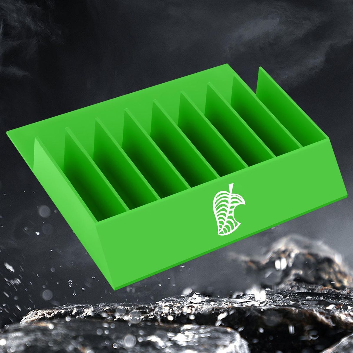Multi-platform Game Disc Holder Universal Game Disc Organizer for Ps5 Green