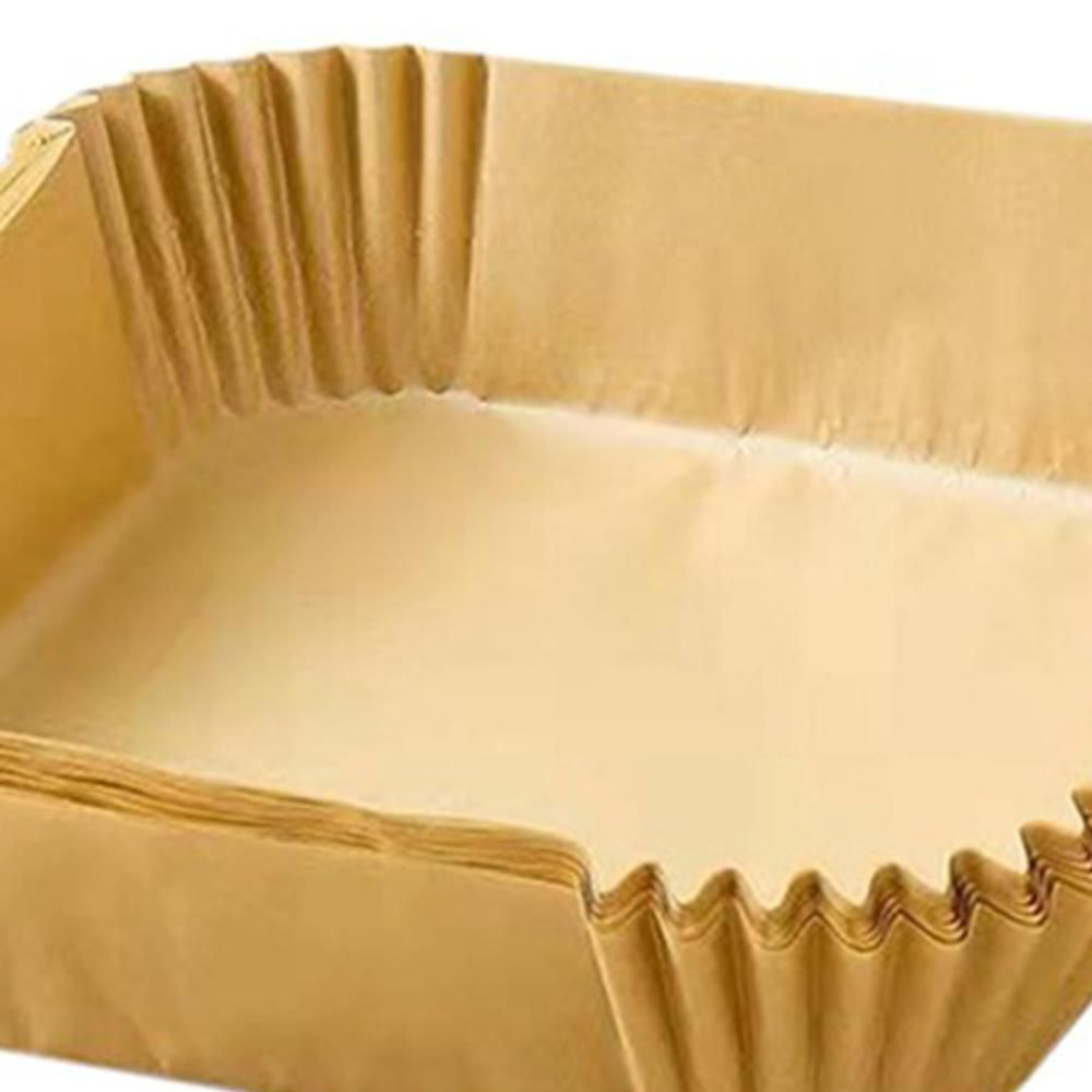 50Pcs Air Fryer Parchment Paper Liners Non-Stick Disposable