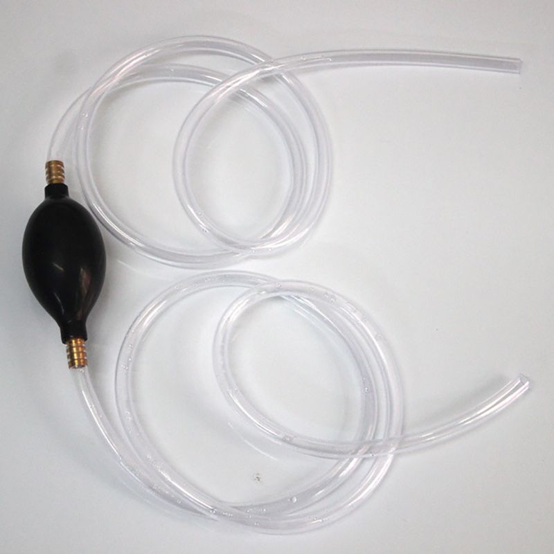 R Gas, Oil, & Water With 2 Meter Hose, Diameter 9mm, Liquid/Fuel Transfer Siphon Pump
