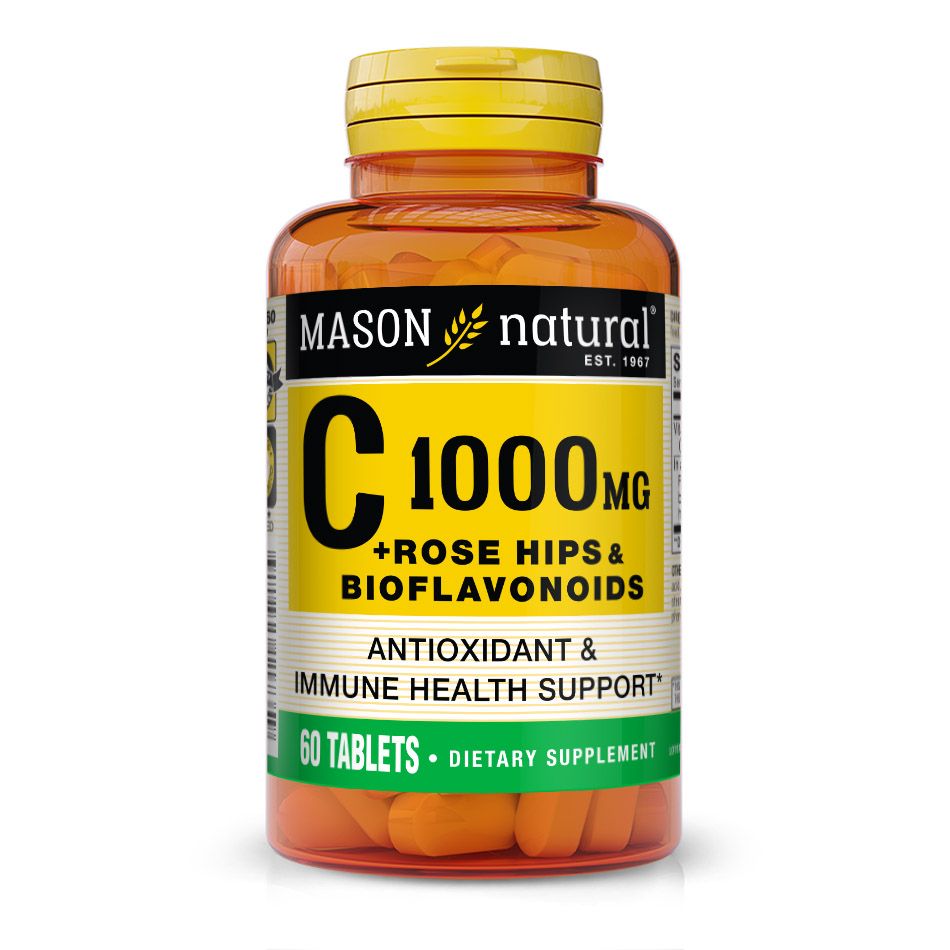 Vitamin C 1,000 Mg Plus Rose Hips And Bioflavonoids Complex