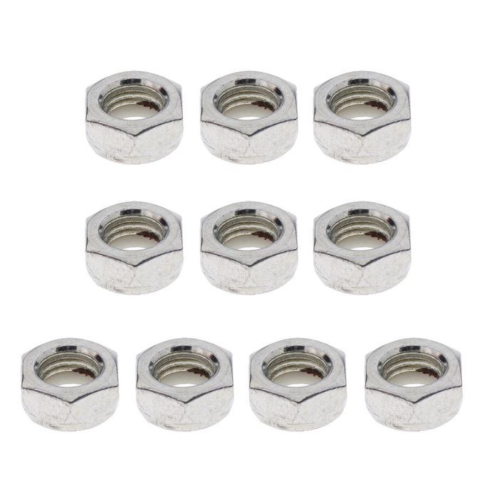 3X 10pcs Skateboard Trucks Mounting Axle Hexagon Nuts Longboard