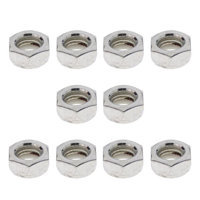 3X 10pcs Skateboard Trucks Mounting Axle Hexagon Nuts Longboard
