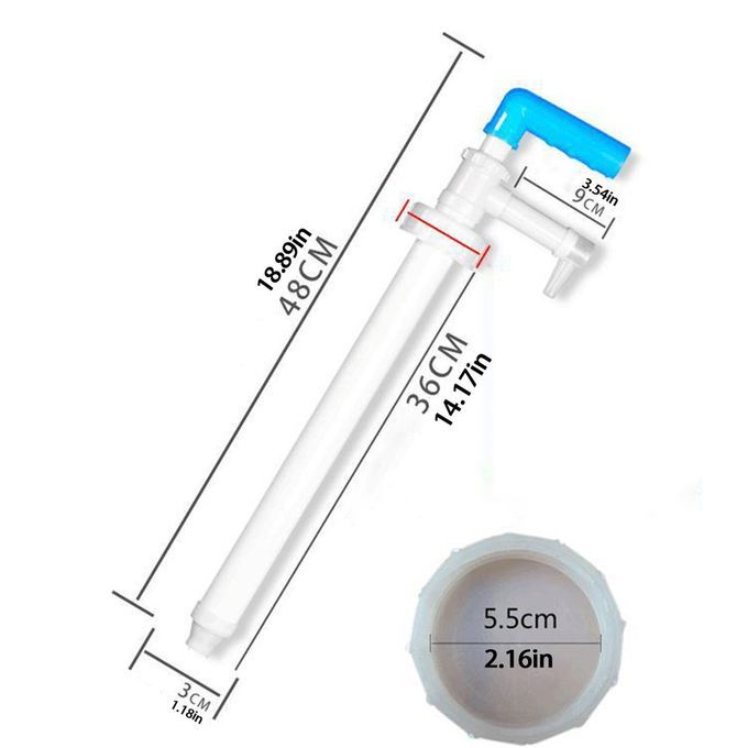 Manual Oil Well Pump Pipe Spe Ial Pumping Unit For Oil Drum Pump Pipe-white