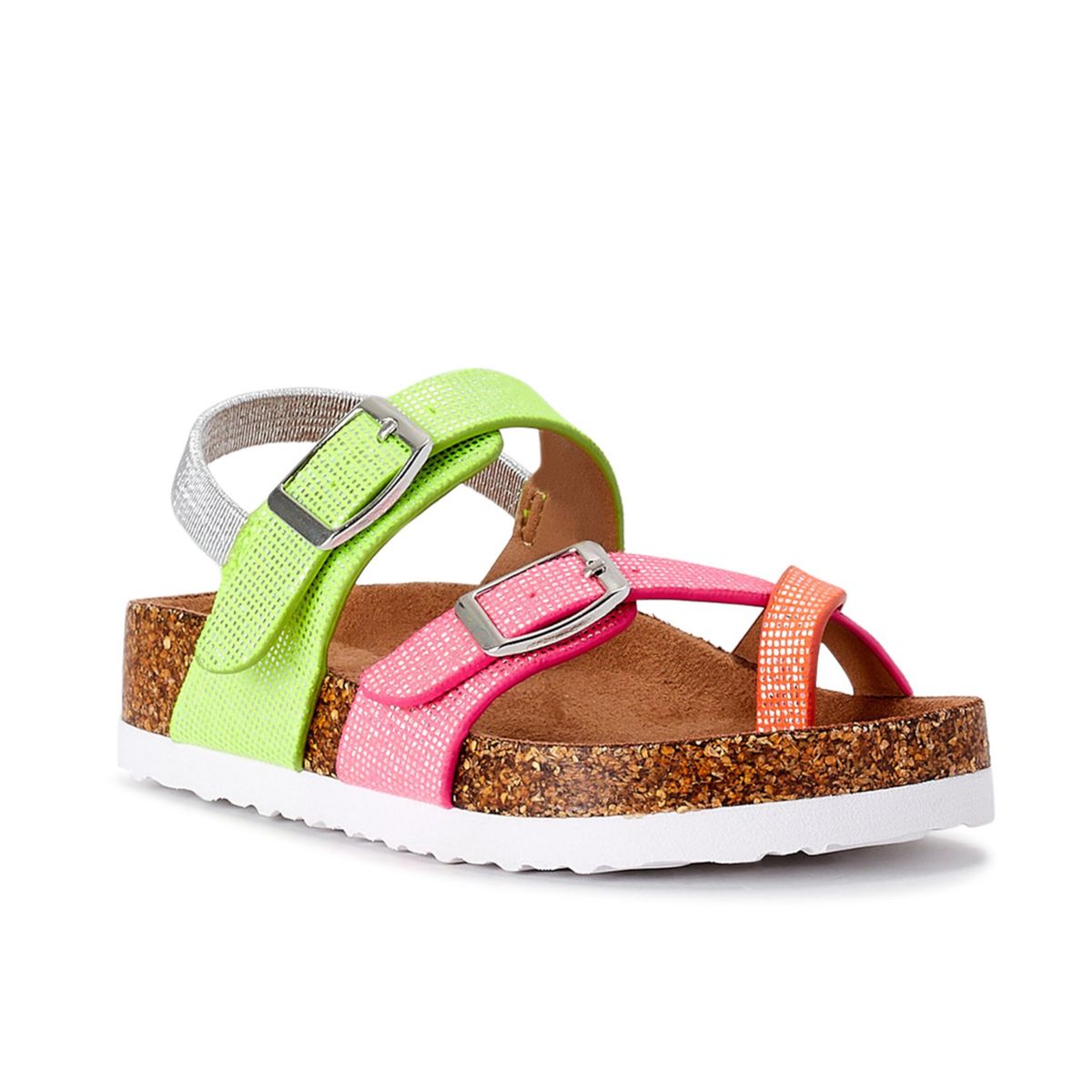 Toddler Girls Two Buckle Toe Sandal Shoes