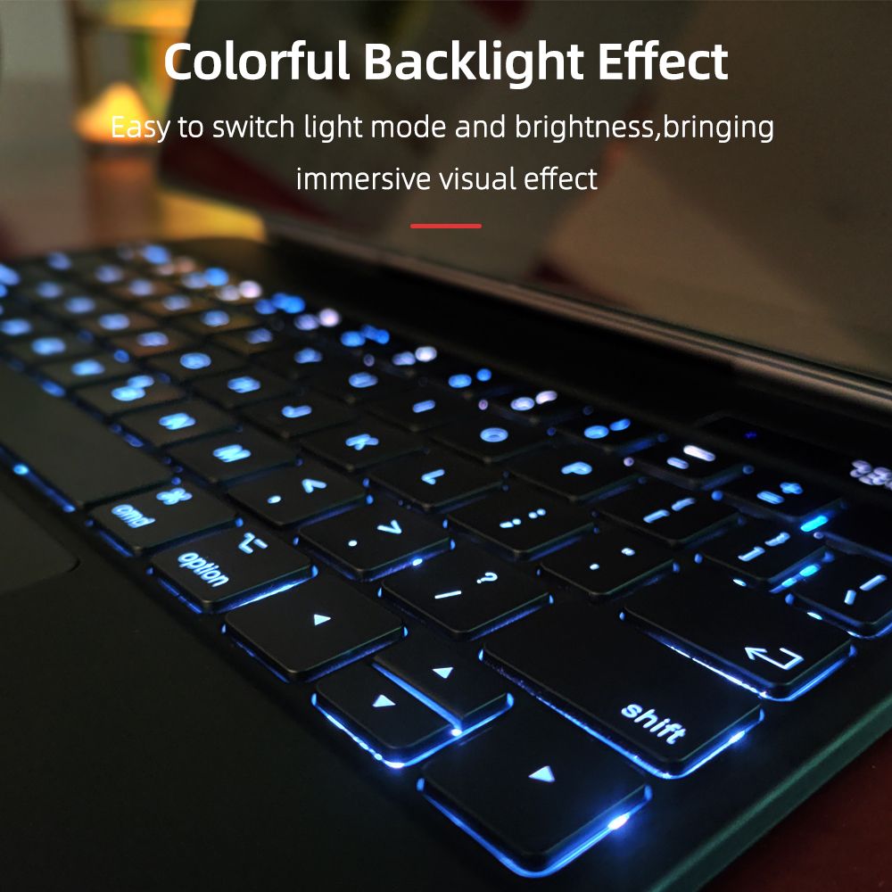 BT Magnetic Suction Touch Control Keyboard With Protective