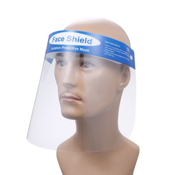 10Pcs Face Shield Anti-Saliva Transparent Anti-Splash