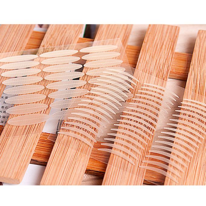 48PCS Natural Invisible Single Side Eyelid Tape Stickers-Slim