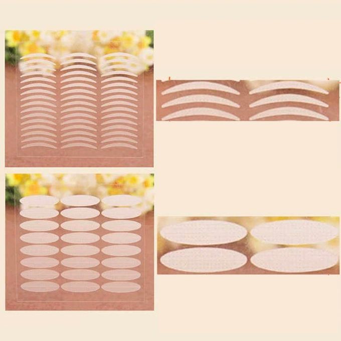 48PCS Natural Invisible Single Side Eyelid Tape Stickers-Slim