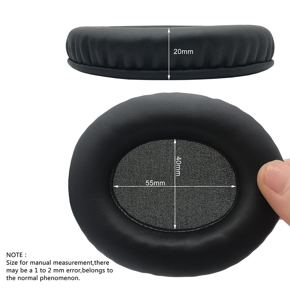 Whiyo Pair Of Ear Pads For Audio-Technica ATH-M30x ATH-M40X ATH-M50X Headset Earpads Earmuff Cover Cushion Replacement Cups