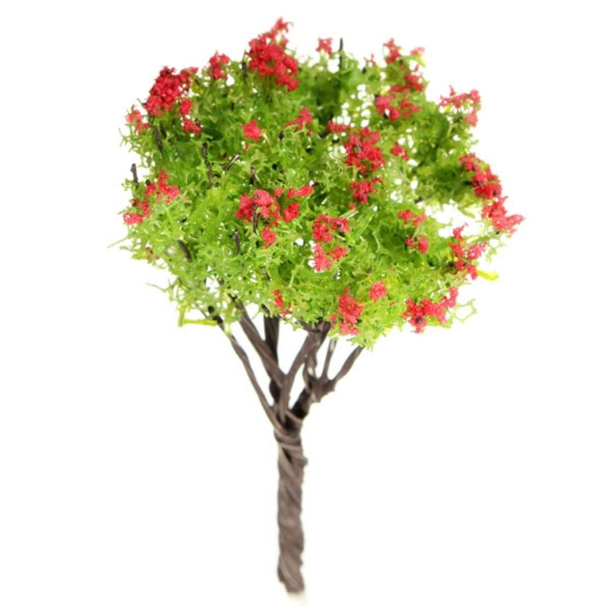 Sakura Tree Miniature Decor Bonsai DIY Craft Garden Ornament